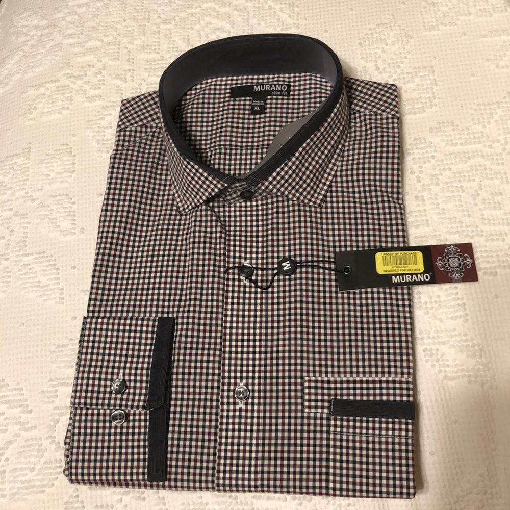 BRAND NEW MENS DRESS SHIRT